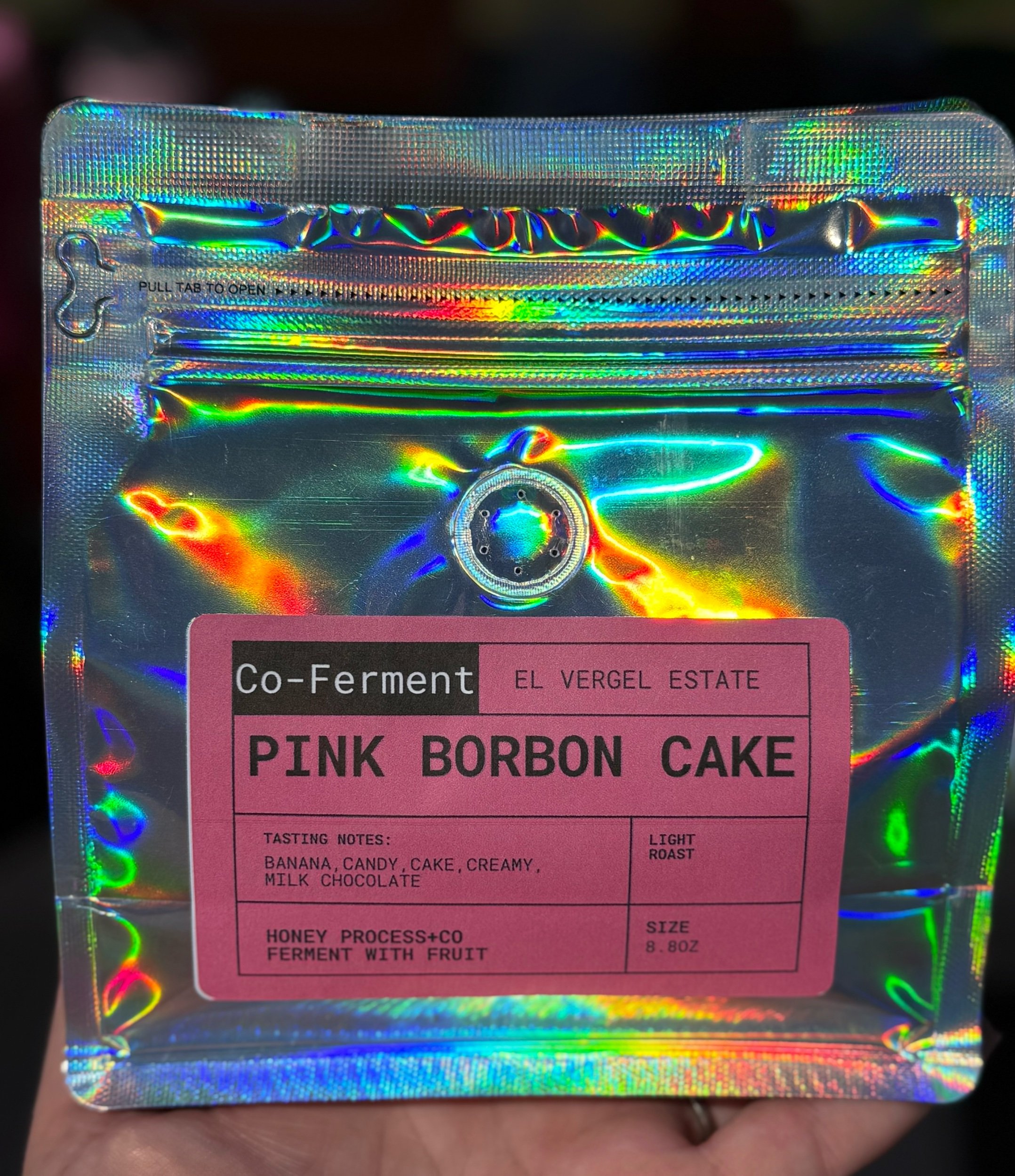 Pink Borbon Cake Co-Ferment Coffee - Image 5